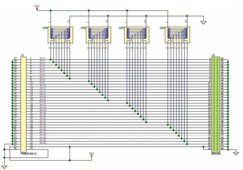 GT95014 Digital I/O Single-ended Beakout Adapter Board Product Information